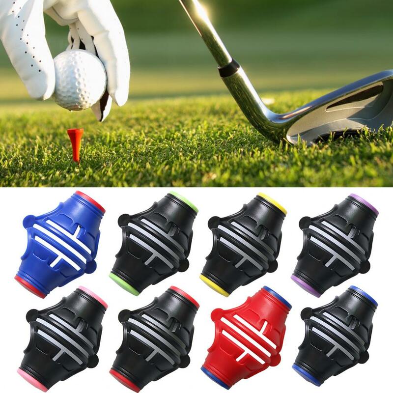 Golf Ball Marker Plastic Shell 360-Degree Aiming Scribing Clip Professional Three Line Drawing Portable Alignment Marking Tool