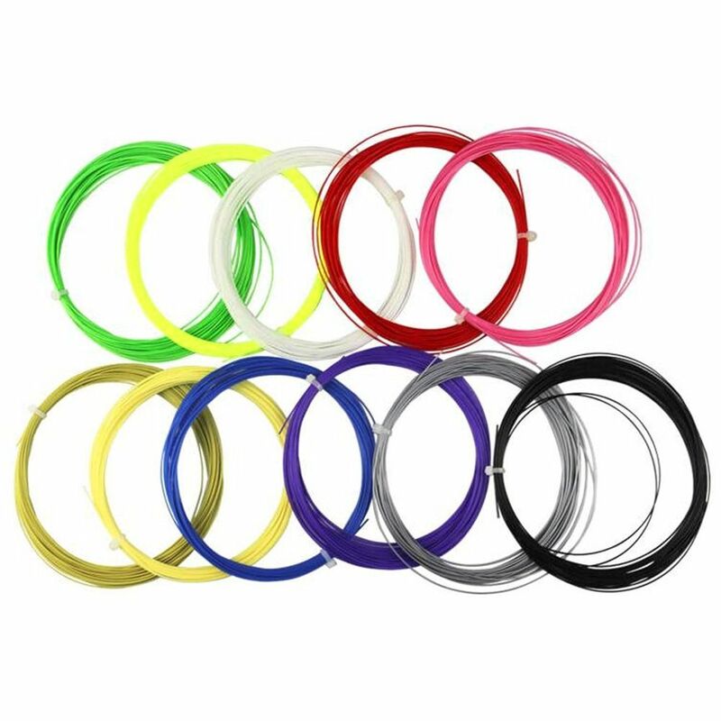 Corda da Badminton ad alta flessibilità corda da racchetta da Badminton in Nylon resistente agli urti per Sport all'aria aperta