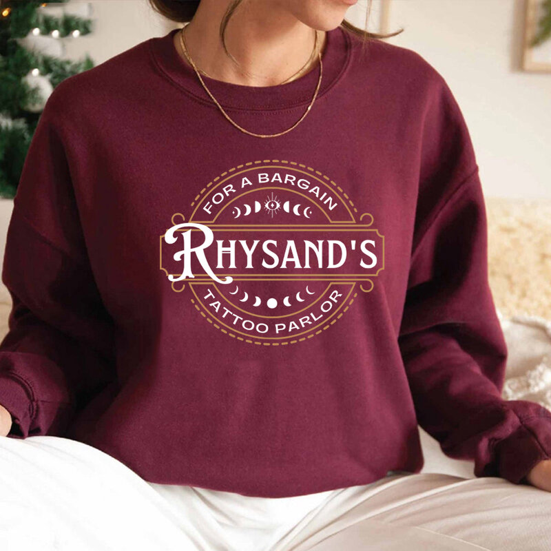 Rhysand-Sudadera con capucha para mujer, suéter de corte nocturno, jersey de Feyre y Rhysand, SJM Bookish