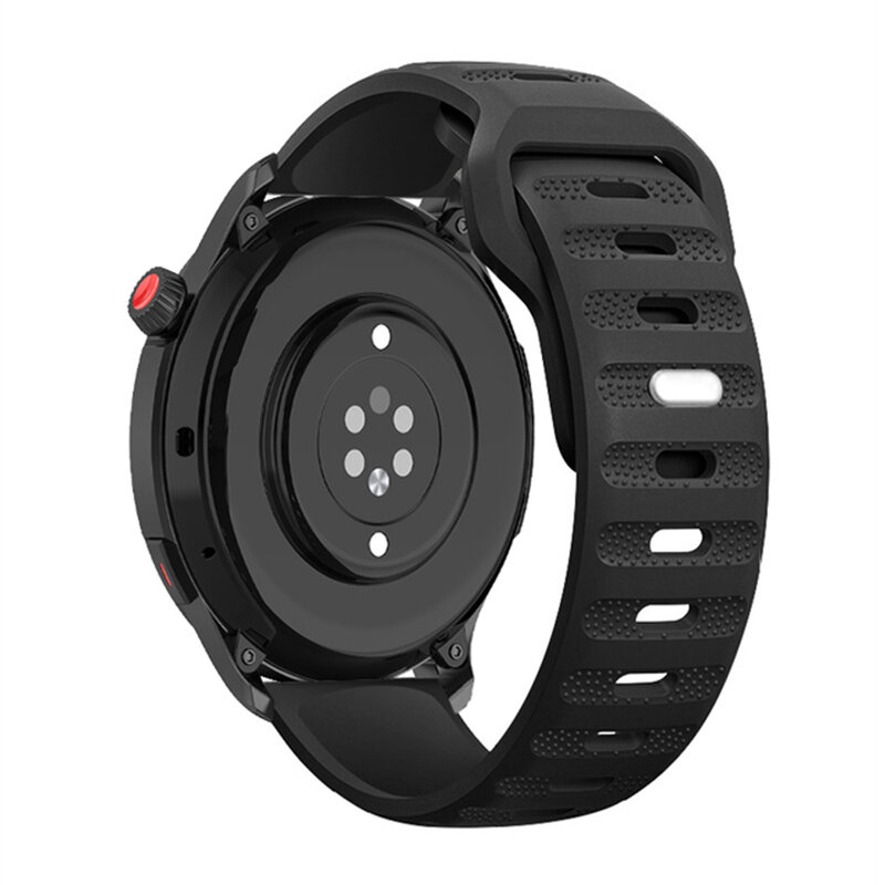 Bracelet en silicone pour Huawei Watch 4/3/GT3-2 Pro Amazfit GTR 4/GTS 4 Ceinture respirante souple pour Samsung Galaxy Watch 6/5/4 bracelet 22mm 20mm