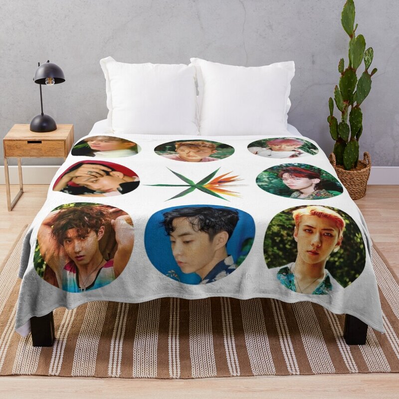 EXO Throw Blanket Summer Bedding Blankets