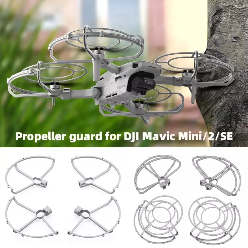 Protetor de hélice para DJI Mavic Mini, liberação rápida, anel protetor, adereços ventiladores, acessório de gaiola, 1 SE, 1 SE