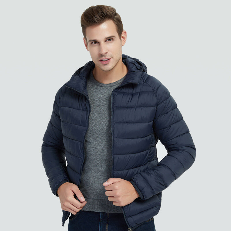 Jaqueta MRMT leve de algodão com capuz curto, jaqueta de moda masculina, nova marca, 2024