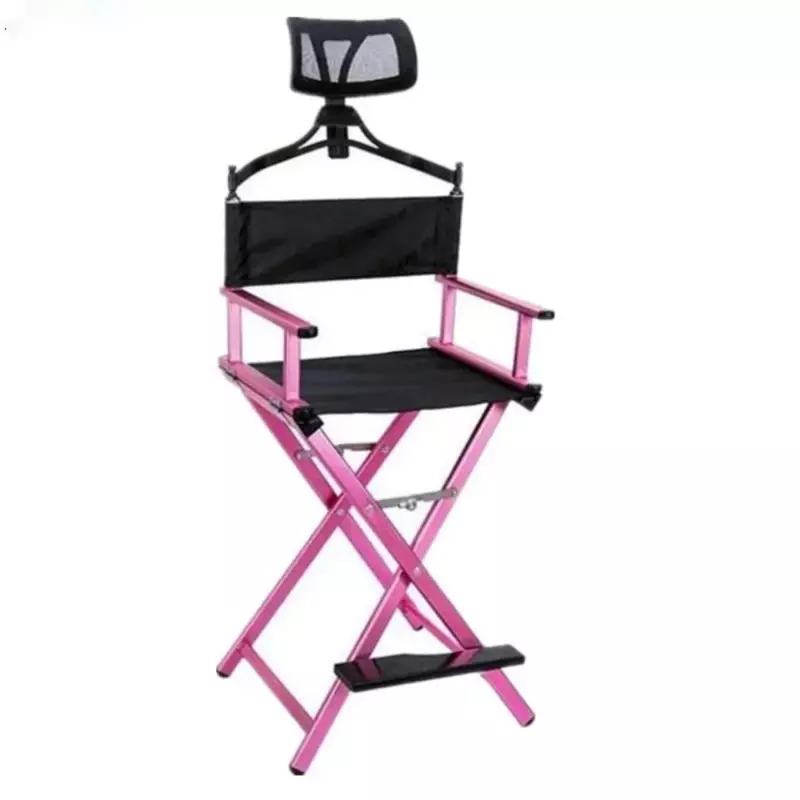 알루미늄 합금 접이식 야외 캔버스 의자, 레저 머리 받침, 야외 해변 의자, 사무실 접이식 의자