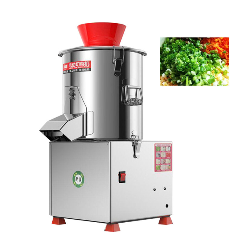 Mesin pemotong sayuran multifungsi, mesin pemotong sayuran, pengiris, potongan kubis, bawang putih, cabai