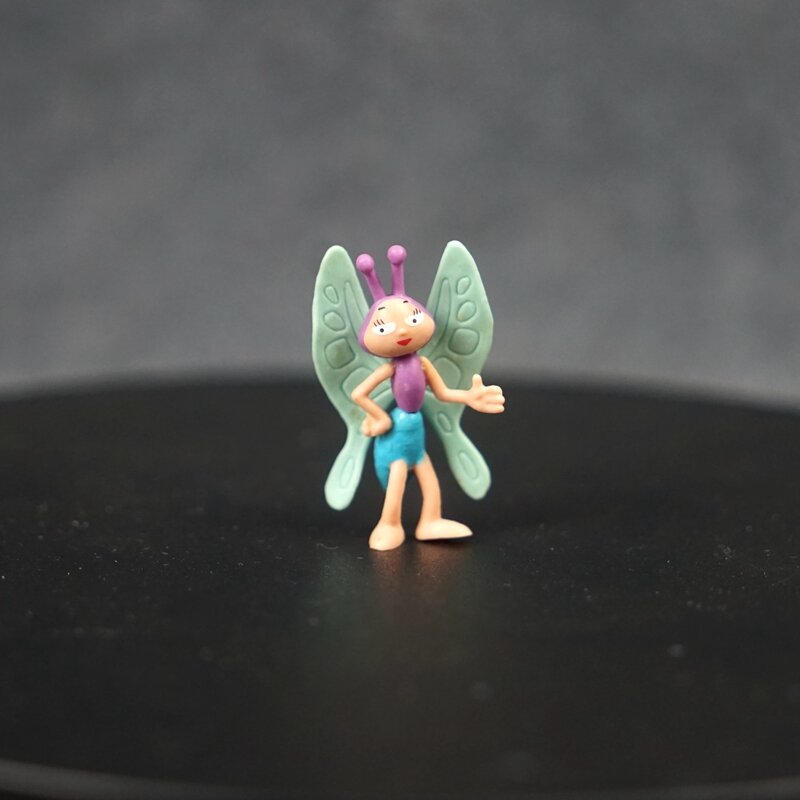 Flip Ben Smith Figuras Anime, modelo bonito de abelha dos desenhos animados, ornamentos de mini boneca, brinquedos colecionáveis, presentes colecionáveis para crianças