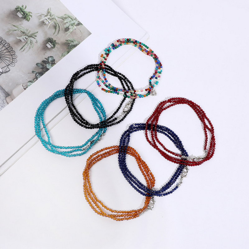 Crystal Sunglasses Chain For Women Anti-lost Glass Mask Chain Personalized Jewelry Hanging Chain Fashion Phone Accessories New