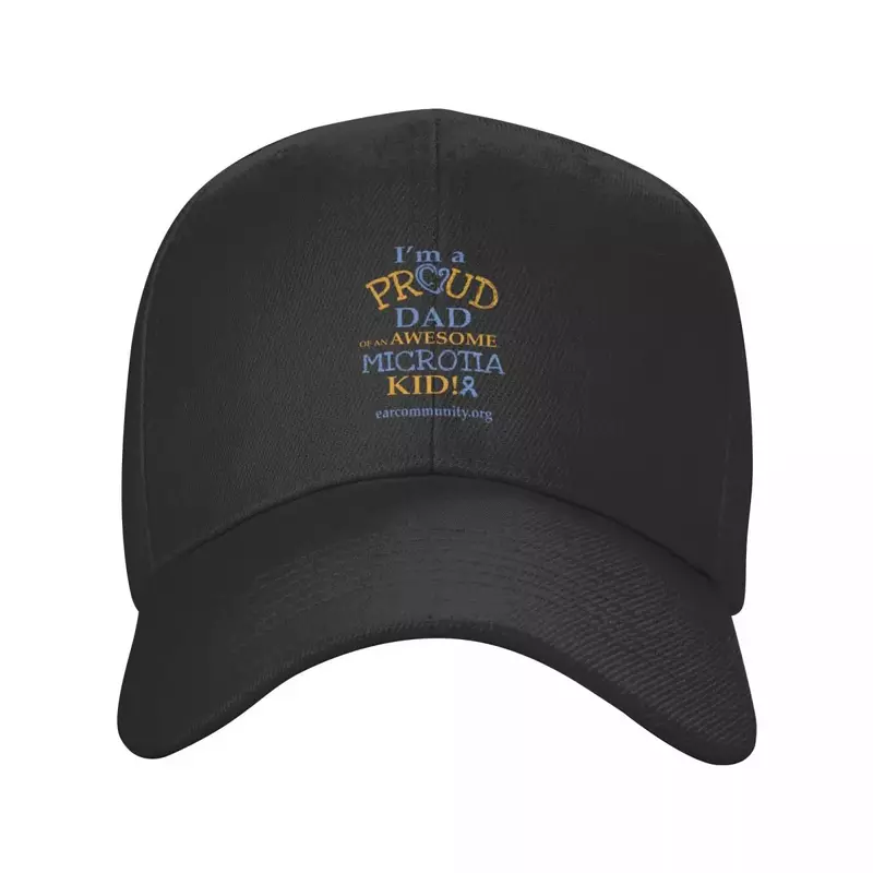 Proud Dad of a Microtia Kid gorra de béisbol Rave, sombrero de verano para hombres y mujeres
