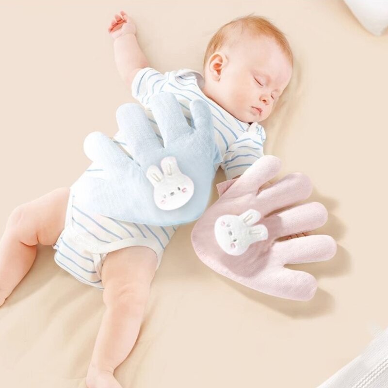 Almohada mano para prevención sobresaltos bebé, almohadas presión cómodas y calmantes para envío directo