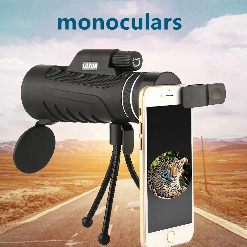 40x60 Monokulare Hochleistungs-HD-Nachtsicht-Outdoor-Reise konzert mit Handy-Stand-Monokularen