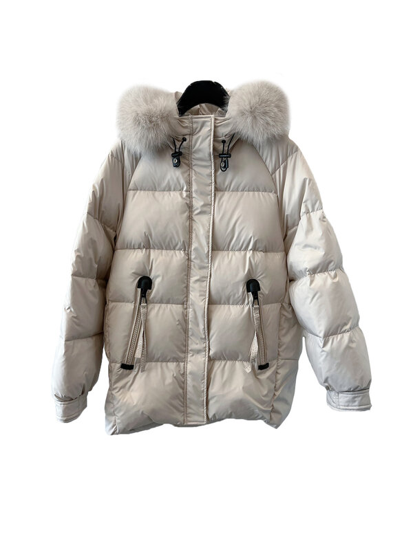 パーカーの襟付きジャケット,ショート,ルーズ,純粋な色,スプライシング付き,暖かく快適,新しい0102,冬,2024,2023