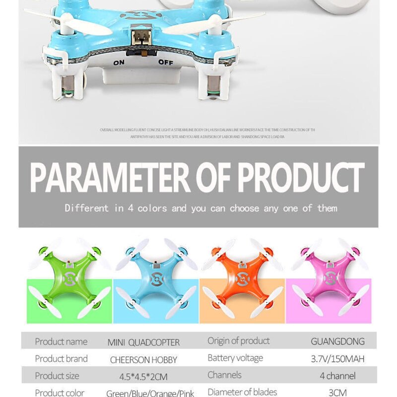 77HD CX10 Aircraft Toy Model Plane for Smart Mini Stunt Aircraft Gift for Kiddie A