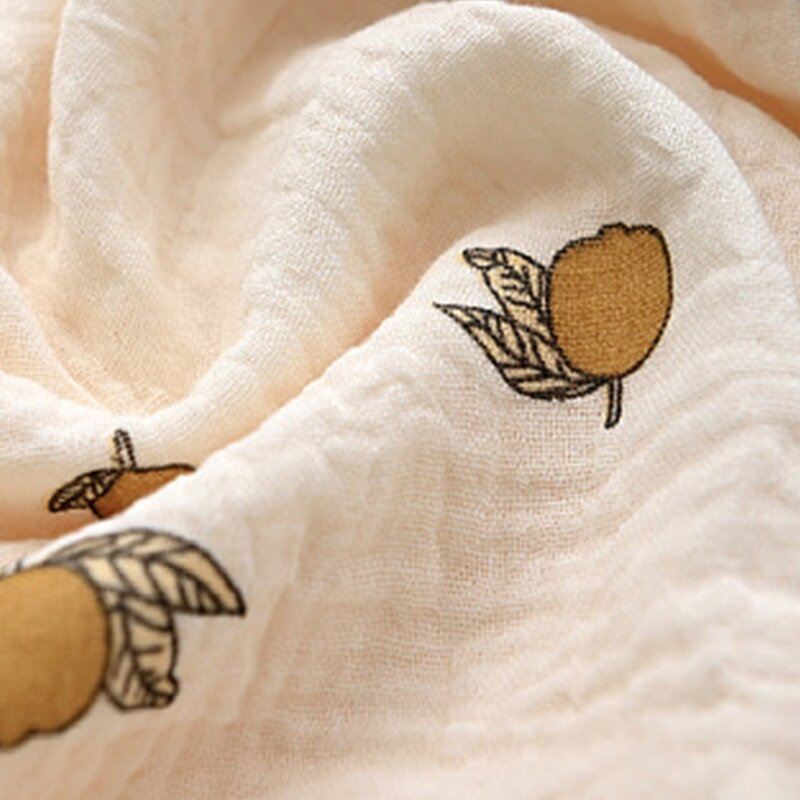 Koc spódniczka bawełniana koc dla niemowląt oddychający-aksamit pokrowiec zabezpieczający pościel dla noworodka kojąca kołdra