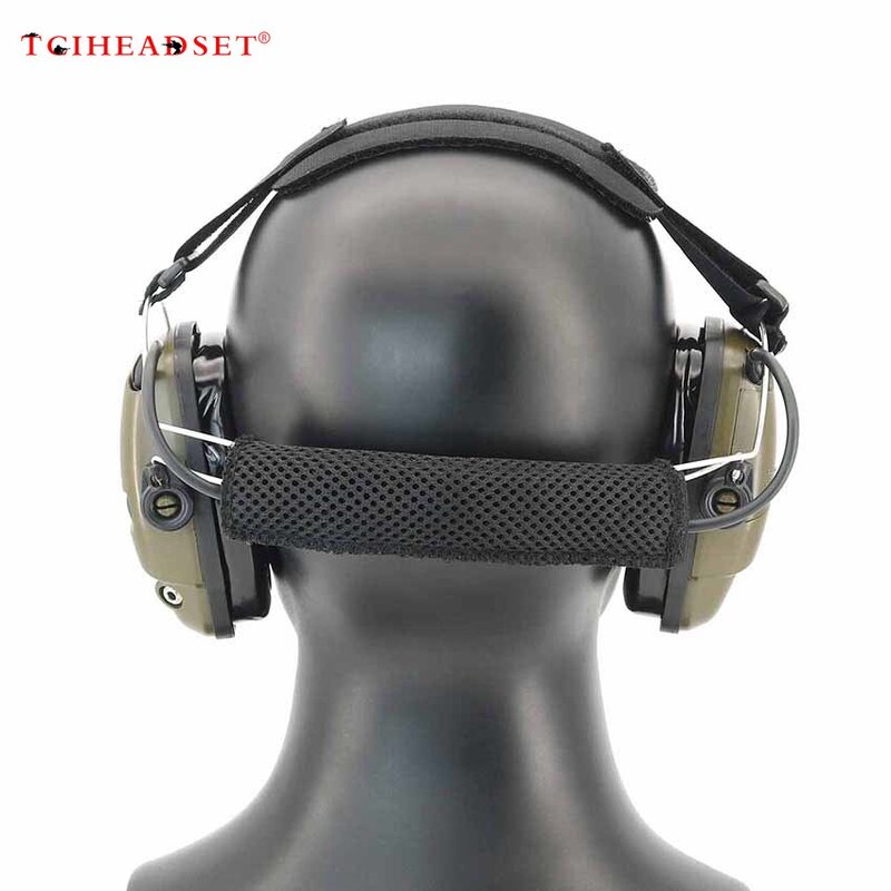 Kompatibel Howard Wright Kit aksesori kepala pengganti Headset menembak berburu taktis
