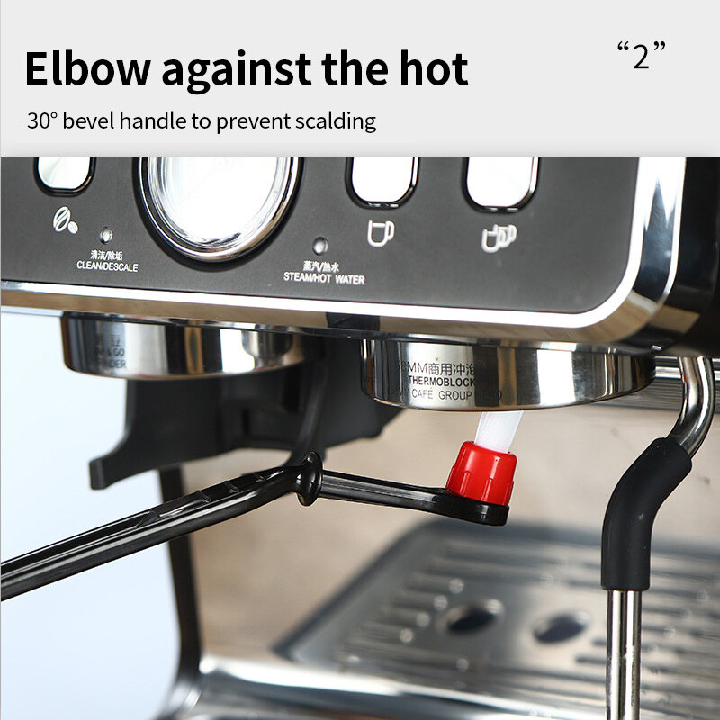 Cepillo de café con cuchara, herramienta de limpieza para máquina de Espresso, accesorios para máquina de café