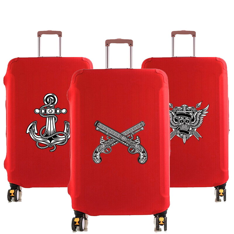 กระเป๋าเดินทางกระเป๋าเดินทางป้องกัน Skull Series อุปกรณ์เสริมยืดหยุ่นฝุ่นใช้กับ18 ''-28'' กระเป๋าเดินทาง