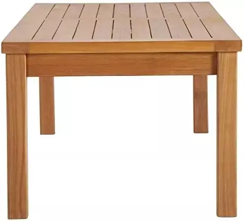 Mesa de centro de madera de teca Natural para Patio