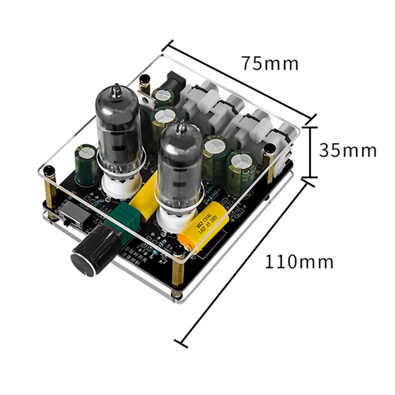 DC12-16V Amplifier Amplifier tabung 6K4, Home Theater DIY