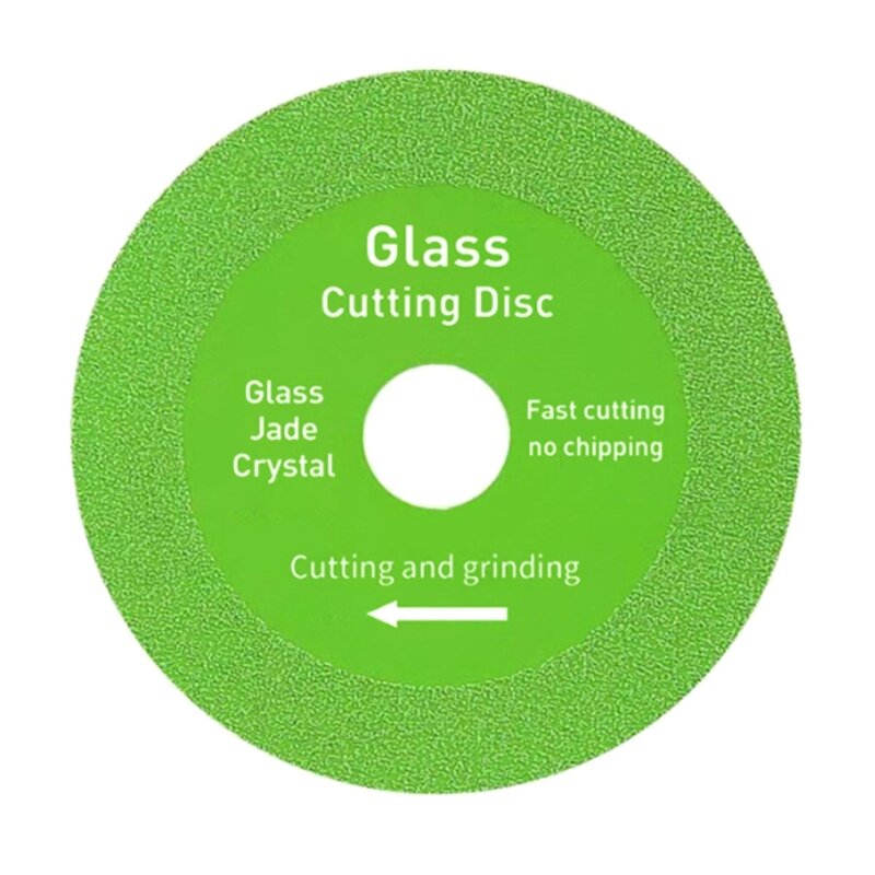 4Pack Glass Cutting Disc Diamond Cutting Blade Glass Ceramic Cutting Tool for Angle Grinder Craft Cutting Accessories