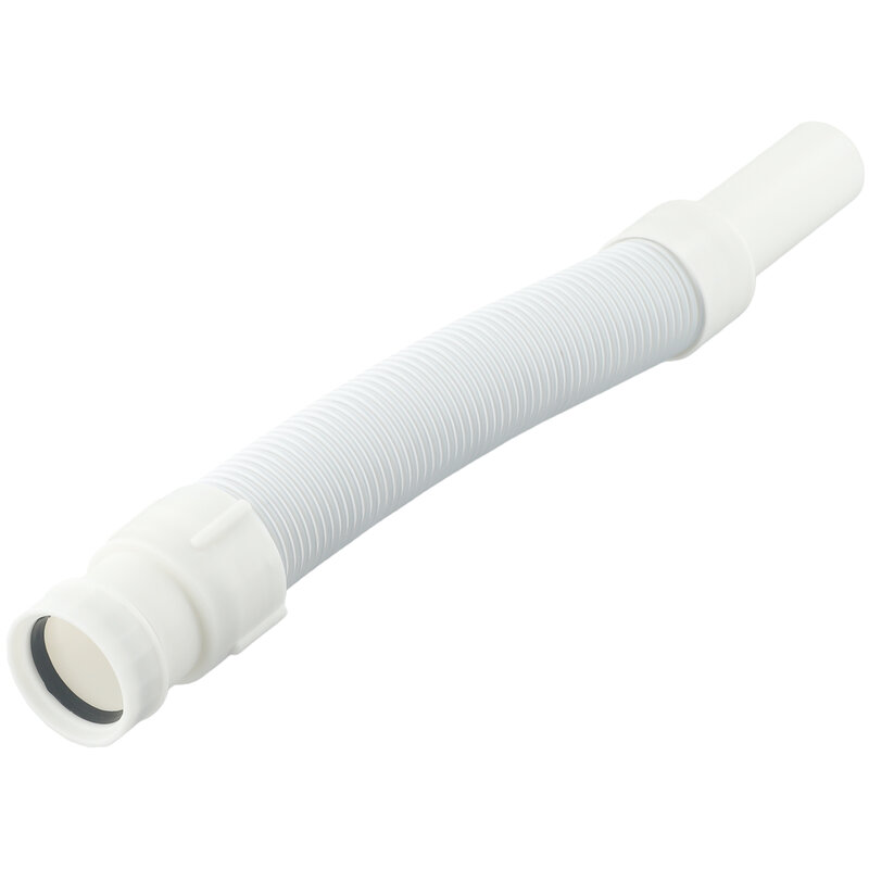 Connettore per trappola per tubi di scarico da 34.5-78cm tubo di scarico telescopico in plastica tubo di scarico universale per lavabo da bagno doccia accessori per lavello da cucina