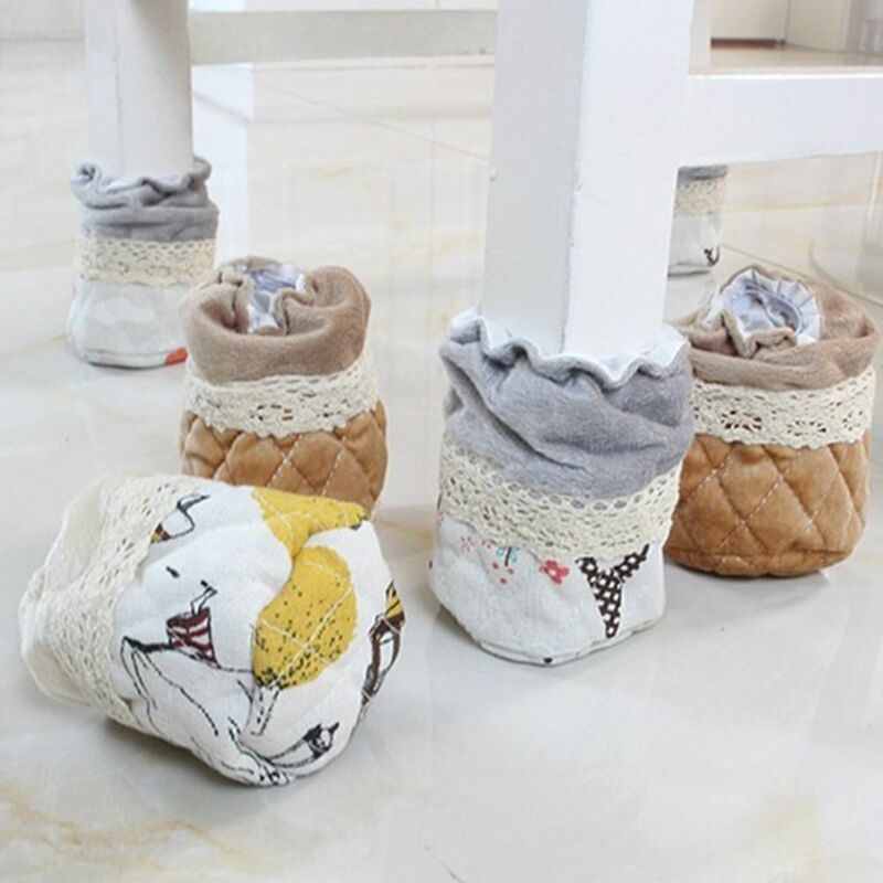 Wear Resistant Table Chair Leg Socks Thicken Protective Table Foot Covers Non-Slip Socks Home Decor Chair Foot Covers
