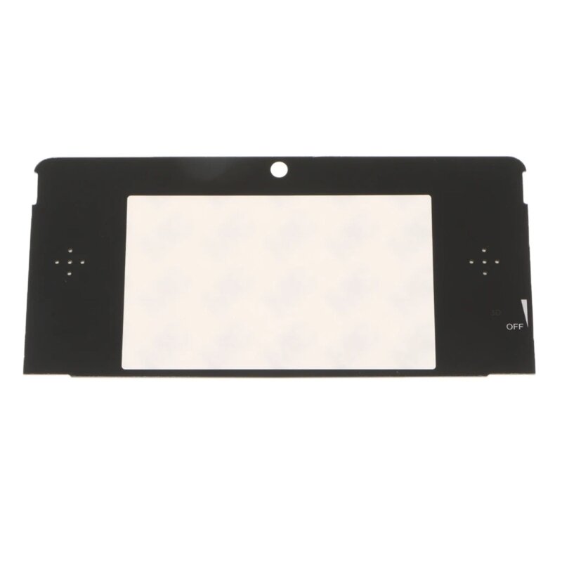 634A Replacement Glass Top Upper Screen Frame Lens Cover LCD Screen Protector Protection-screen Quick-fixing fitting for 3DS