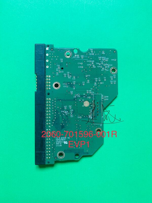 Western Digital Hard Disk Circuit Board/2060-701596-001 REV P1 , 2060-701596-001 REV A / 2061-701596-A00 , 2061-701596-500