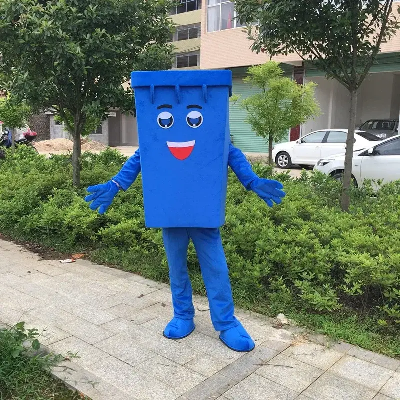[TML] Косплей мусорный костюм-талисман Карнавальный сценический костюм для выступления мультяшный персонаж костюм рекламный костюм для вечеринки