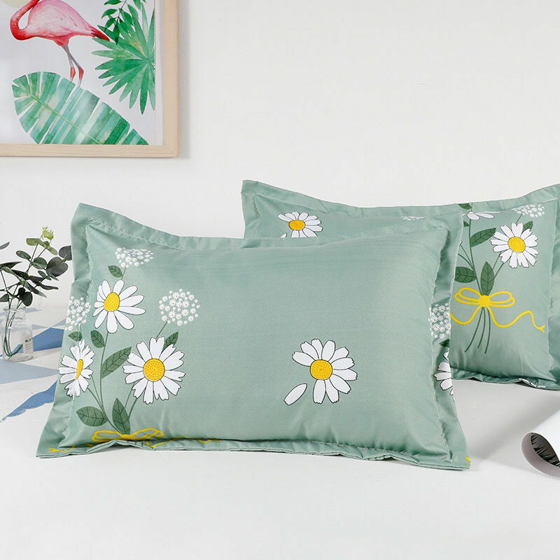 Home Neck pillow 40x60cm Pure Color Stitching Lattice Decorative pillow Simplicity Student Dormitory Single pillow