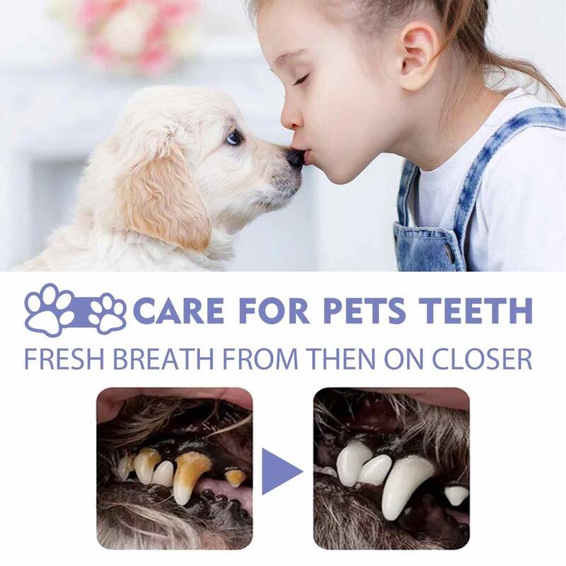 50ml Pet Oral Cleanse Spray cani bocca denti freschi deodorante pulito prevenire calcolo rimuovere gattino alito cattivo bocca forniture per animali domestici
