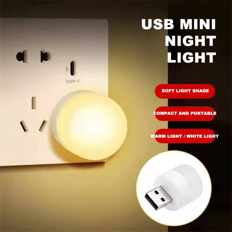 Мини-светодиодная лампа для чтения, с зарядкой от Usb