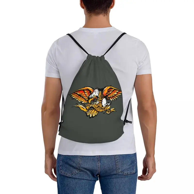 Eagle Backpacks Multi-function Portable Drawstring Bags Drawstring Bundle Pocket Shoes Bag Book Bags For Travel School