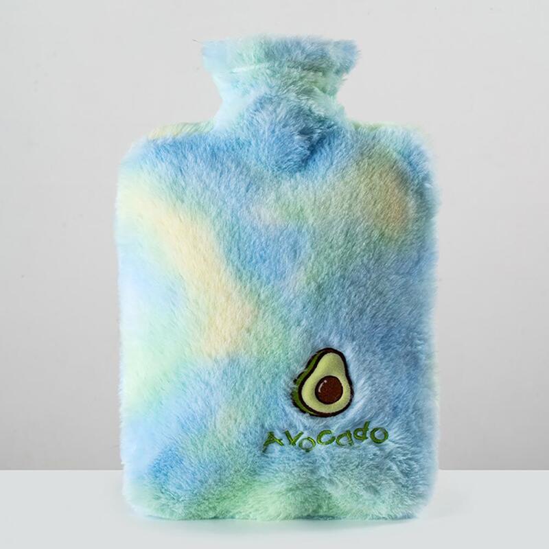 Bolsa de agua caliente para el hogar, bolsa de retención de calor reutilizable, Tie-Dye