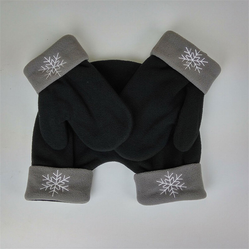 1 пара новых и высококачественных зимних модных милых мультяшных искусственных теплых перчаток для пар, подарок на Рождество