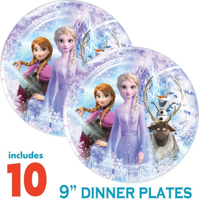 Congelado anna elsa princesa decorações de festa de aniversário neve rainha descartáveis conjunto de utensílios de mesa chuveiro do bebê crianças meninas festa suprimentos