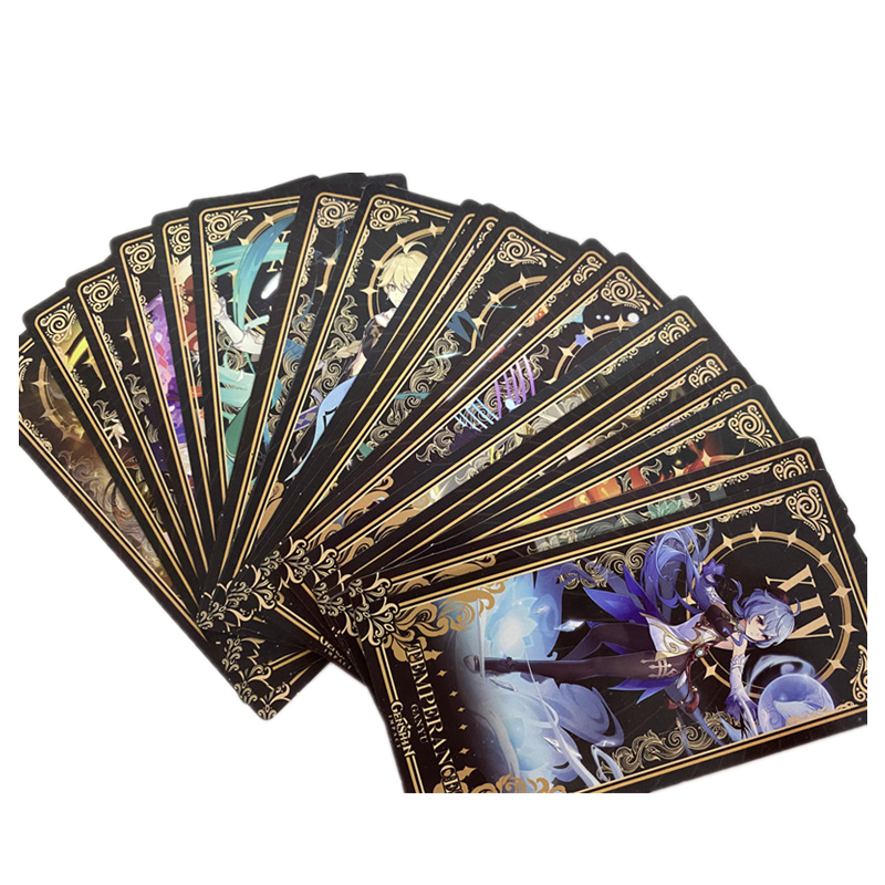 22 шт. игровая игра Genshin Impact Tarot Card Yae Miko Raiden Shogun kaedeхара Kazuha игровая карта реквизит для косплея аниме Tarot Card