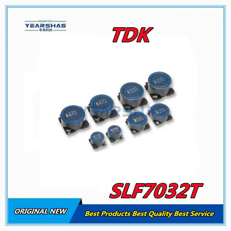 TDK-Chip de SLF7032T-330MR75-2PF tipo escudo magnético, inductor de bobinado de potencia SMD 7*7*3,2 MM 33UH 0.75A, nuevo y original