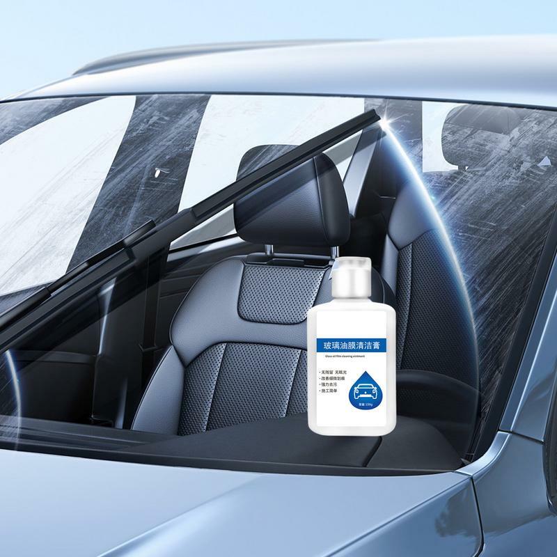 Nettoyeur de film d'huile de voiture, décapant de verre, crème de pare-brise, nettoyeur de vitres automatique, nettoyant de vitres automobile efficace, eau, 150g