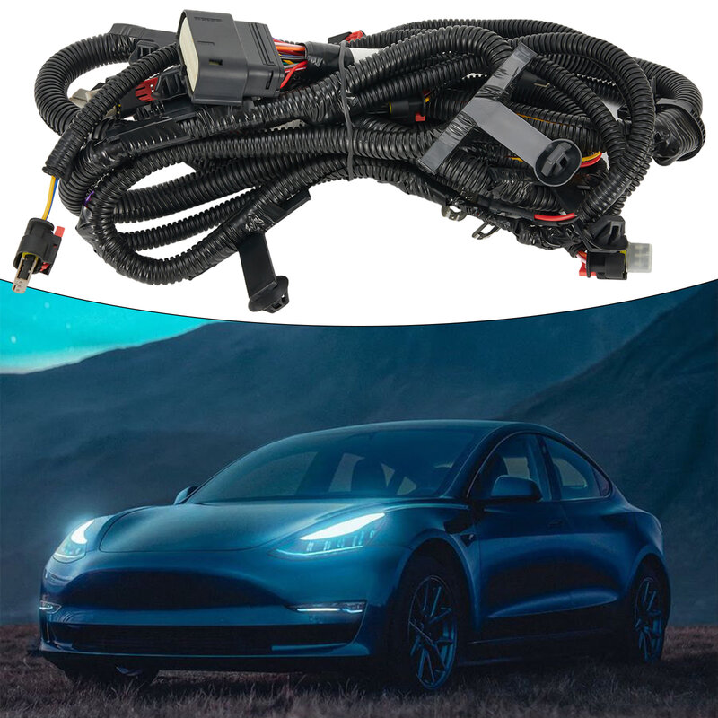 1489045-00-C กันชนหน้าสายไฟติดตั้งง่ายสำหรับ Tesla รุ่น Y กันชนหน้าปลั๊กแอนด์เพลย์