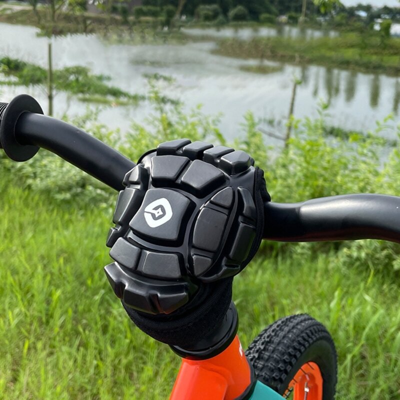 Silicone equilíbrio bicicleta guiador capa protetora scooter criança protetor peito