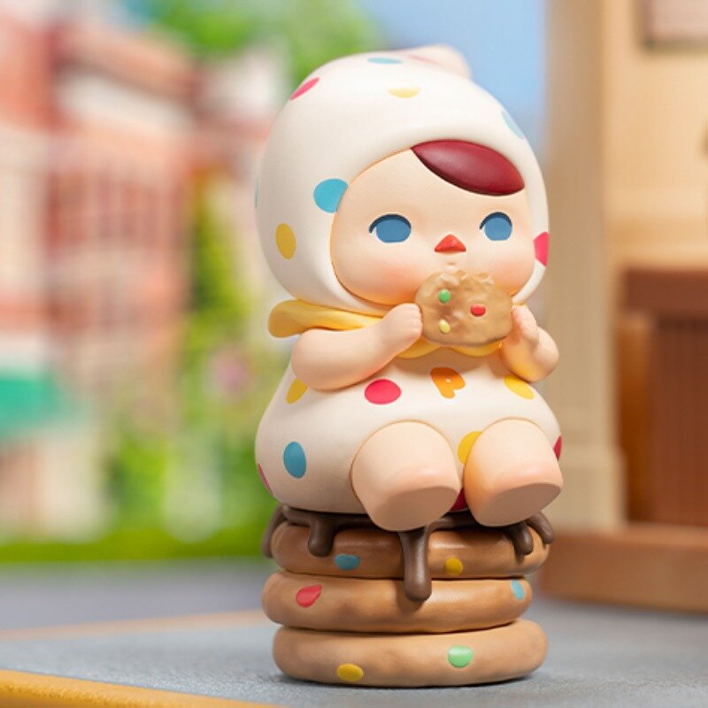 POP MART PUCKY rubit Cafe z serii pudełko z niespodzianką zabawki Kawaii Anime figurka Caixa Caja niespodzianka tajemnicze pudełko lalki prezent dla dziewcząt