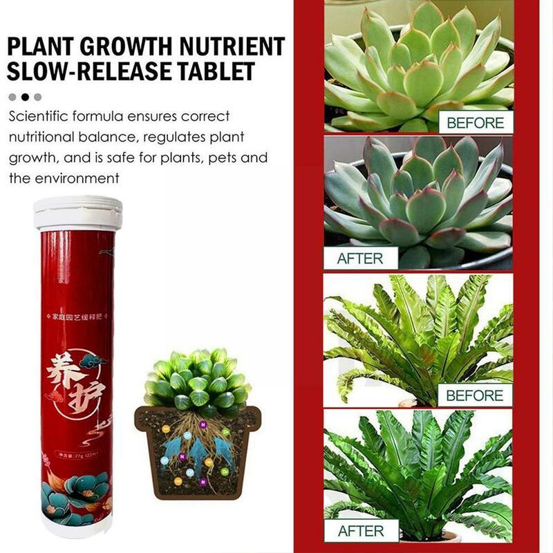 1Bottle Gardening Universal Slow-release Tablet Phosphorus Fertilizer Slow Release Supply Nitrogen Plant Garden Flowers Rel H4Z0