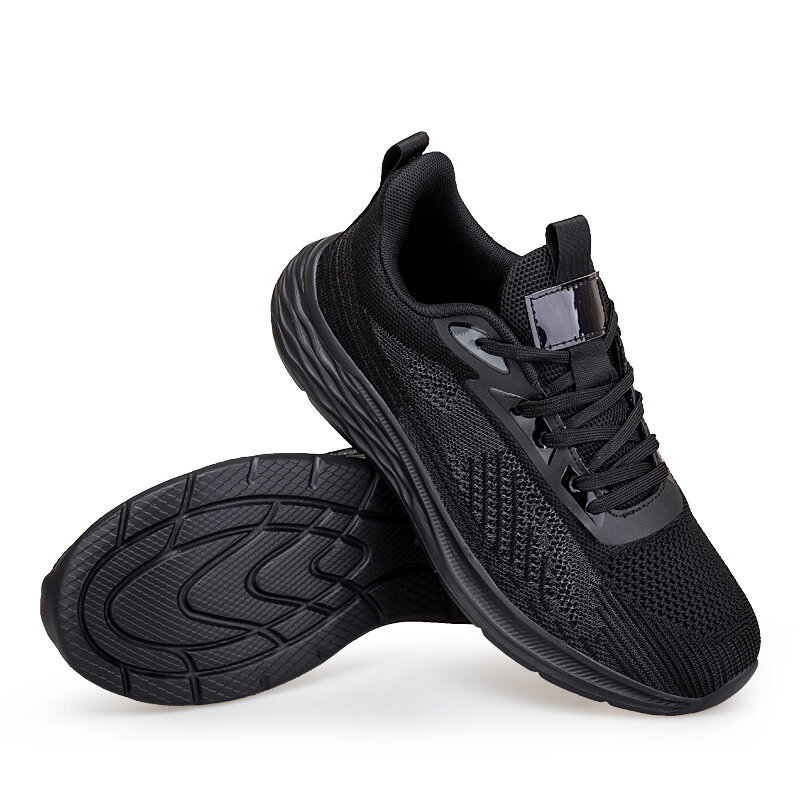 Кроссовки мужские черные, повседневная спортивная обувь для тренировок, бестселлер