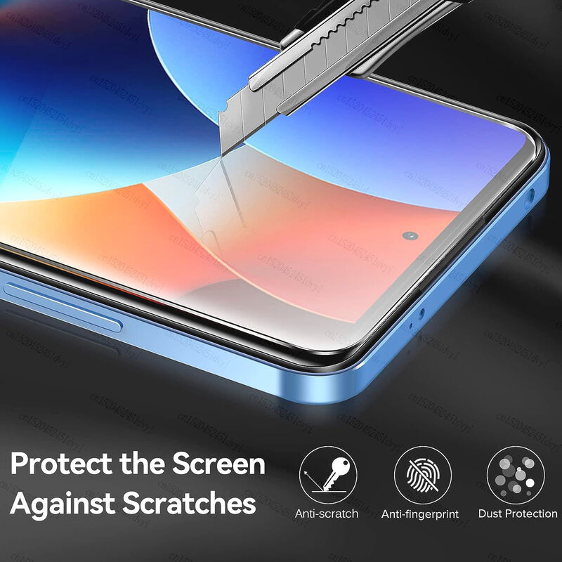 Cubierta completa de vidrio templado para Xiaomi Redmi Note 12, 11, 11t, 10, 9 Pro, K60e, 12T, 12R, película protectora de pantalla de alta calidad