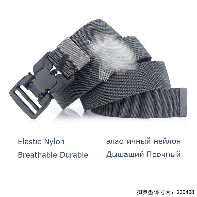 MEDYLA – ceinture tactique à dégagement rapide, ceinture élastique décontractée en Nylon, outil d'entraînement, ceinture pour hommes MN057