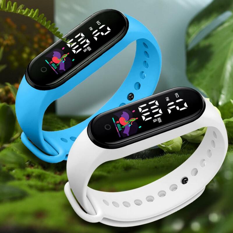 Children's Waterproof Sports Smart Watch Silicone Bracelet Electronic Watch Christmas Birthday Gift Kids Digital Watches