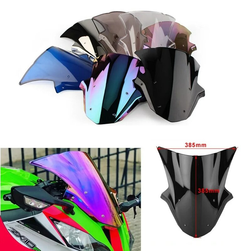 Protector Deflector de parabrisas para motocicleta, accesorio para Kawasaki Ninja ZX-10R ZX10R ZX 10R 2011-2014 2015