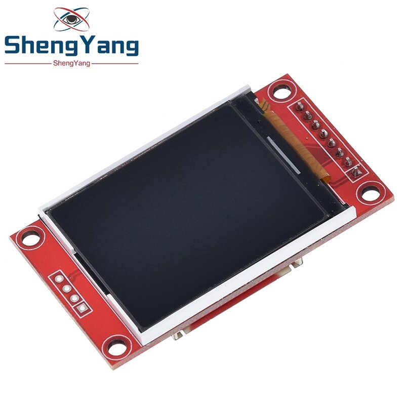 1.8 Inch 1.8" LCD Display TFT Screen Module SPI Interface 128*160 Resolution 16BIT RGB 4 IO ST7735 ST7735S Driver for Arduino