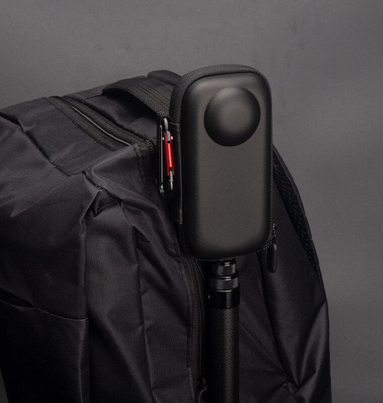 Casing penyimpanan Mini untuk Insta360 X3 casing pelindung portabel tas PU layar dan lensa kaca Tempered pelindung Film bingkai casing silikon