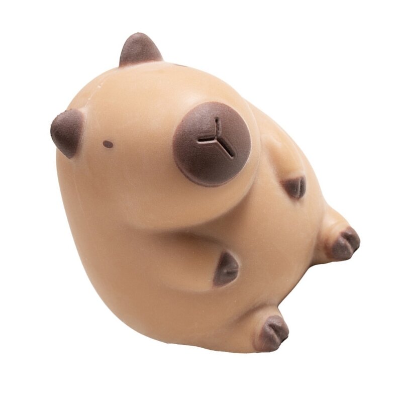 인기 있는 신축성 있는 카피바라 소프트 짜기 TPR 동물 장난감 키즈 스트레스 릴리프 장난감